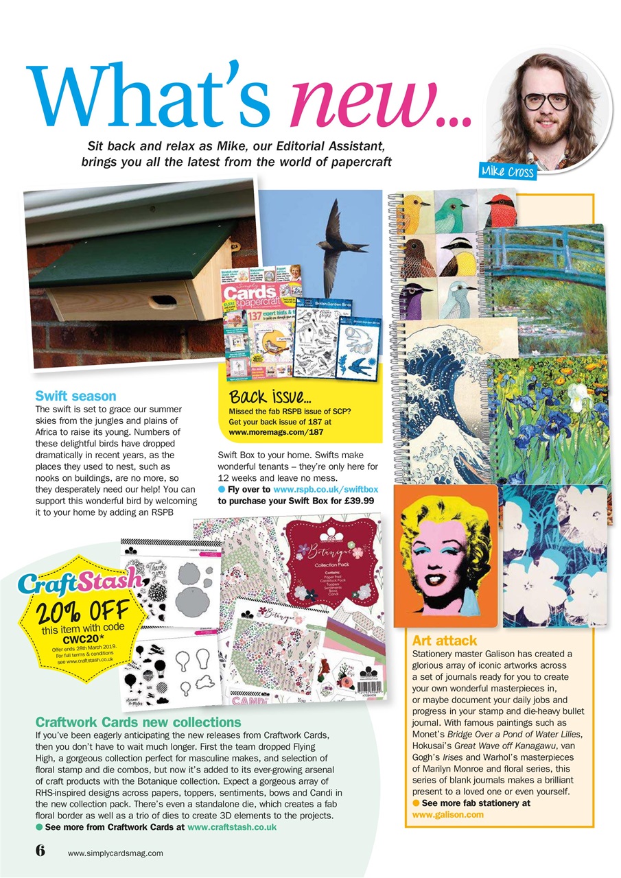 Simply Cards & Papercraft Preview Pages