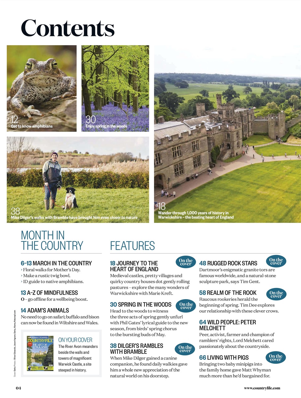 BBC Countryfile Magazine Preview Pages