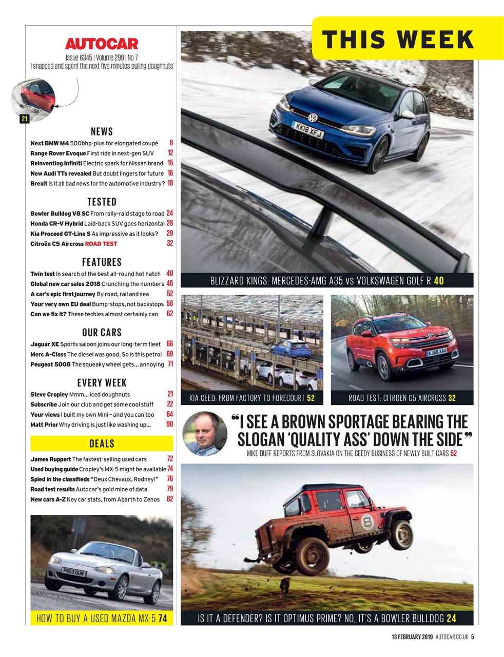 Autocar Preview Pages