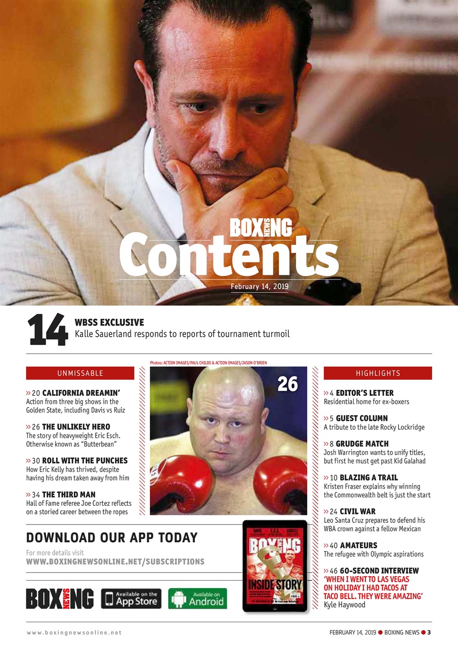 Boxing News Preview Pages