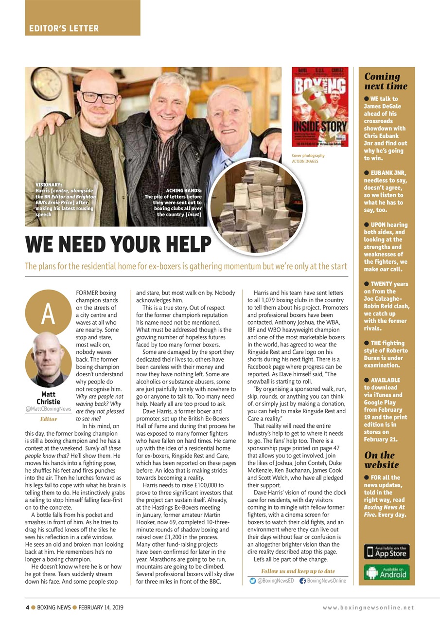 Boxing News Preview Pages