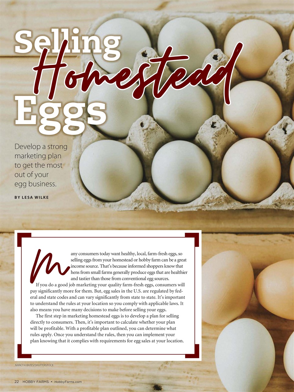 Hobby Farms Magazine Preview Pages