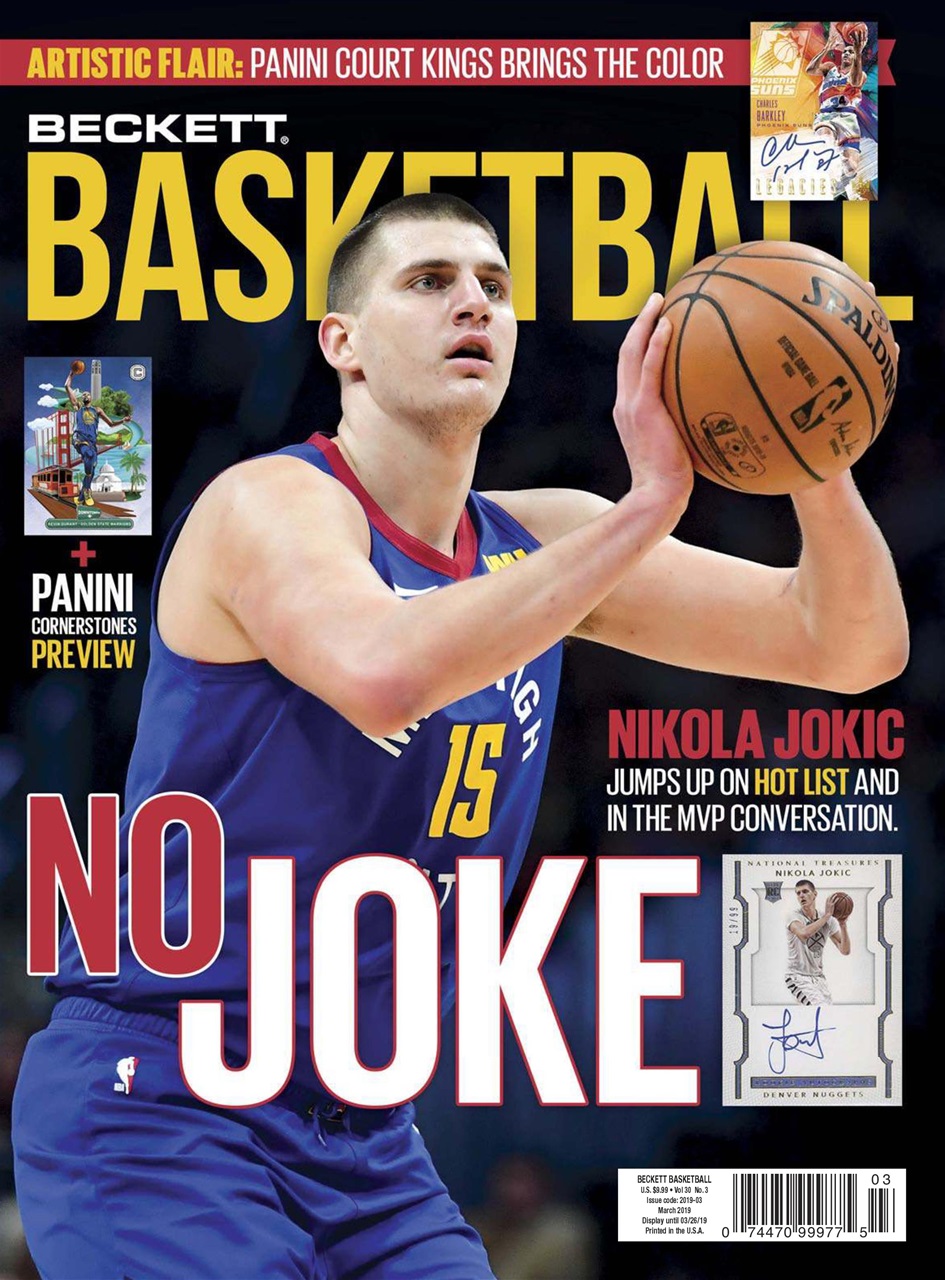 Beckett Basketball Magazine Preview Pages