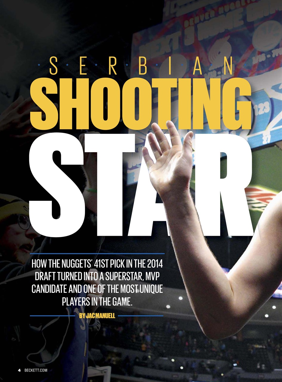 Beckett Basketball Magazine Preview Pages