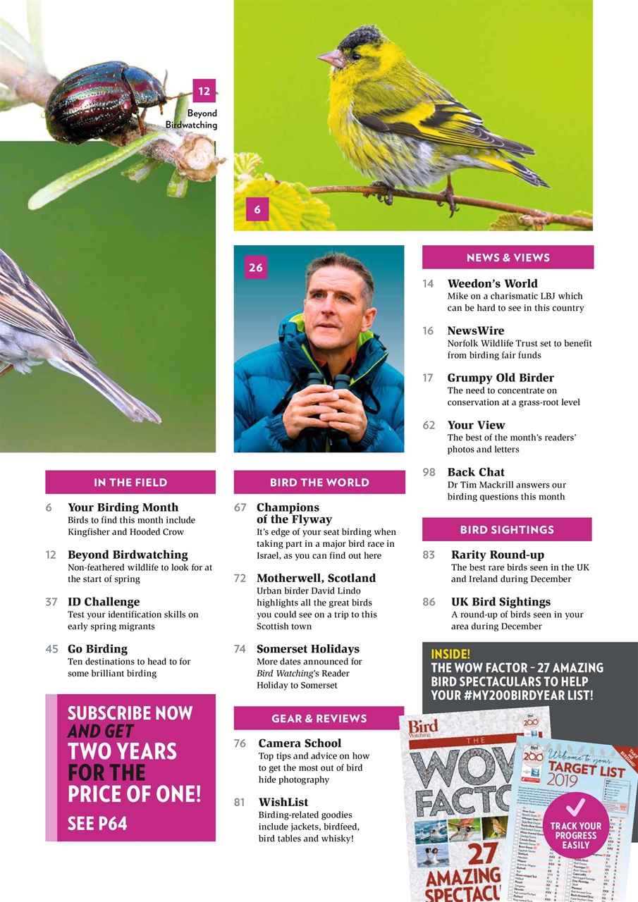 Bird Watching Preview Pages