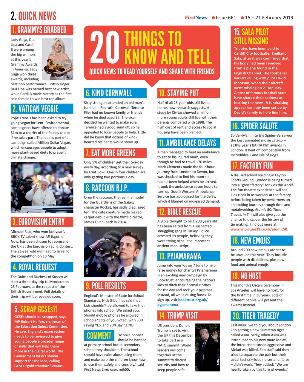 First News Preview Pages