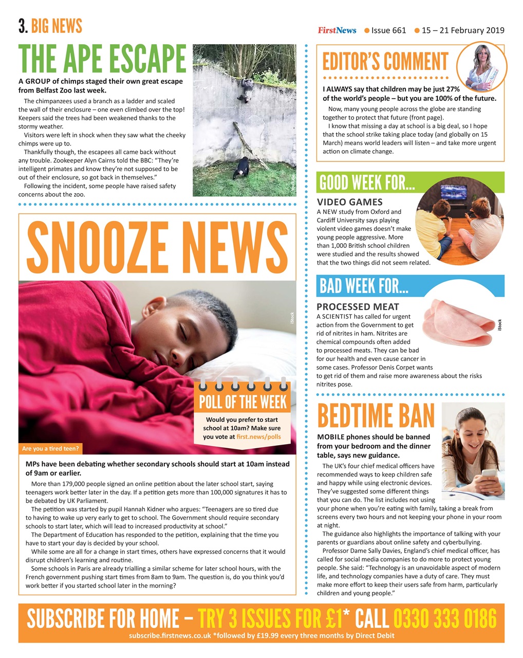 First News Preview Pages