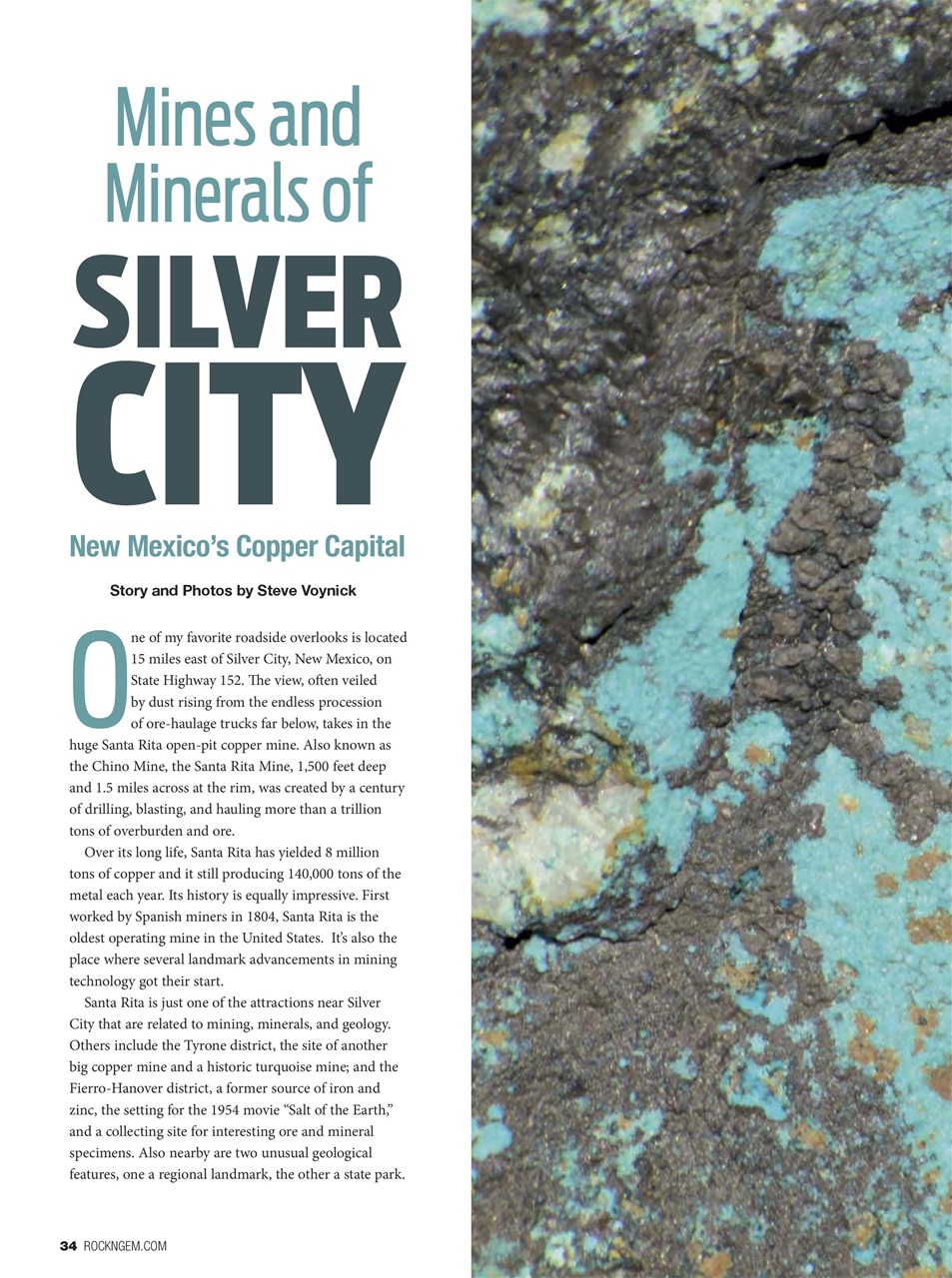 Rock&Gem Magazine Preview Pages