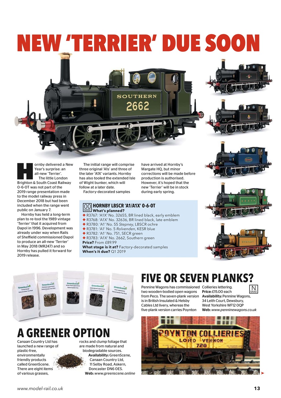 Model Rail Preview Pages