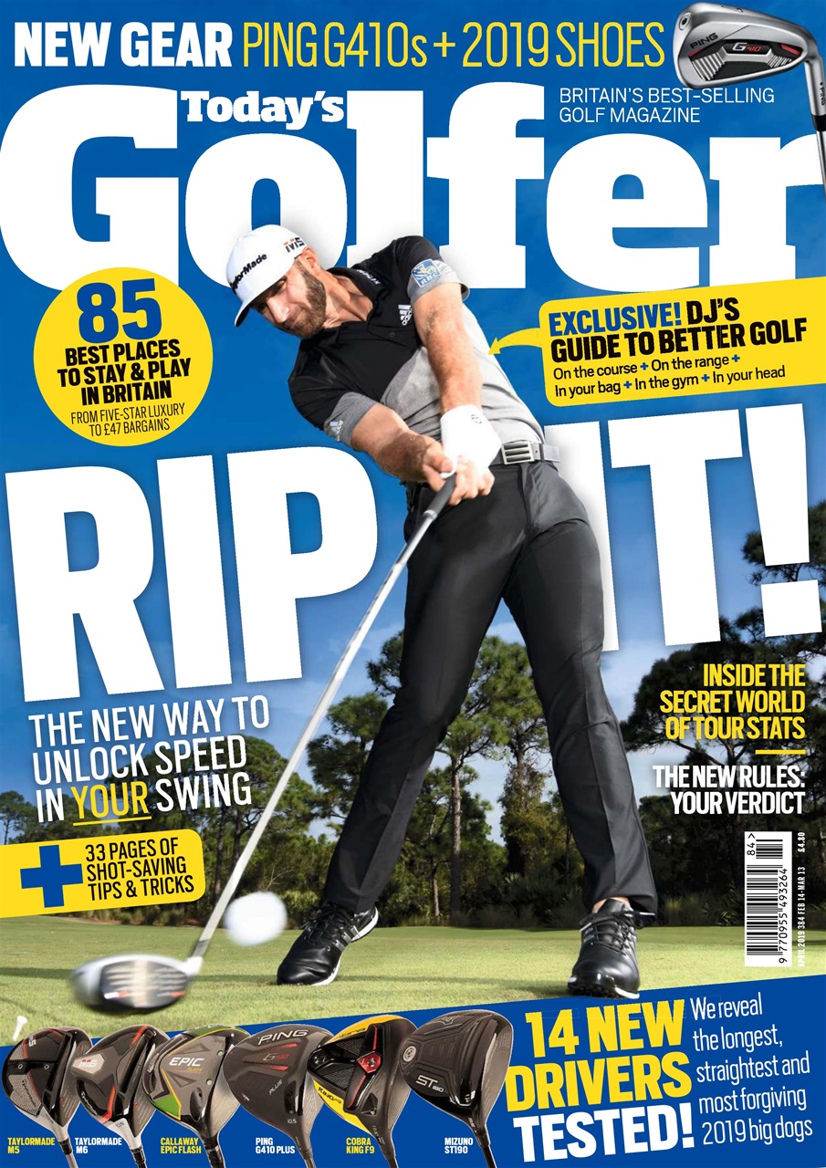 Today's Golfer Preview Pages