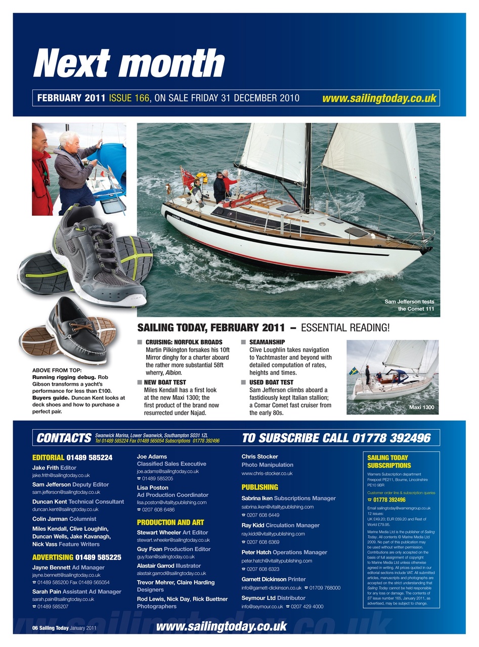 Sailing Today Preview Pages