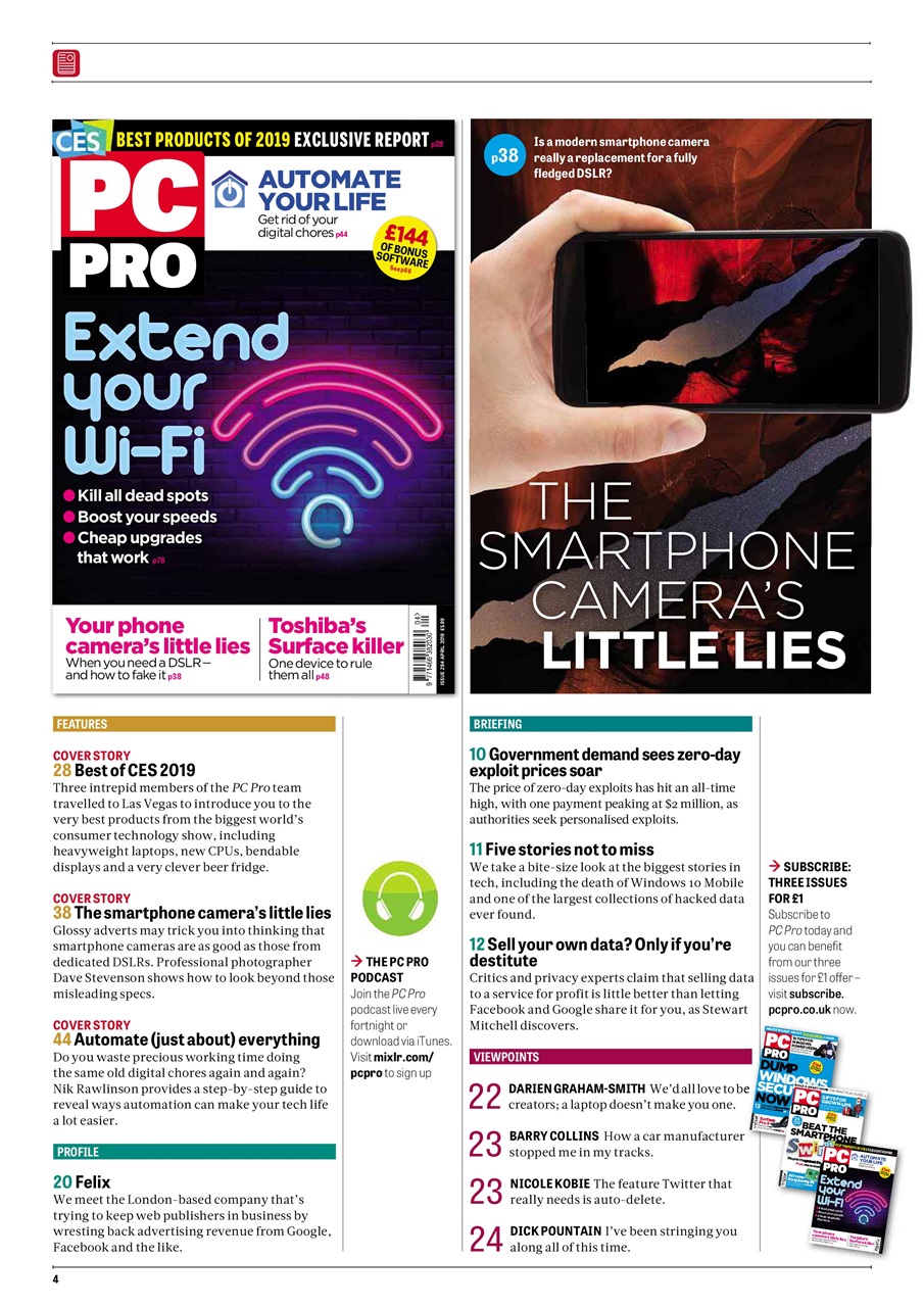 PC Pro Preview Pages