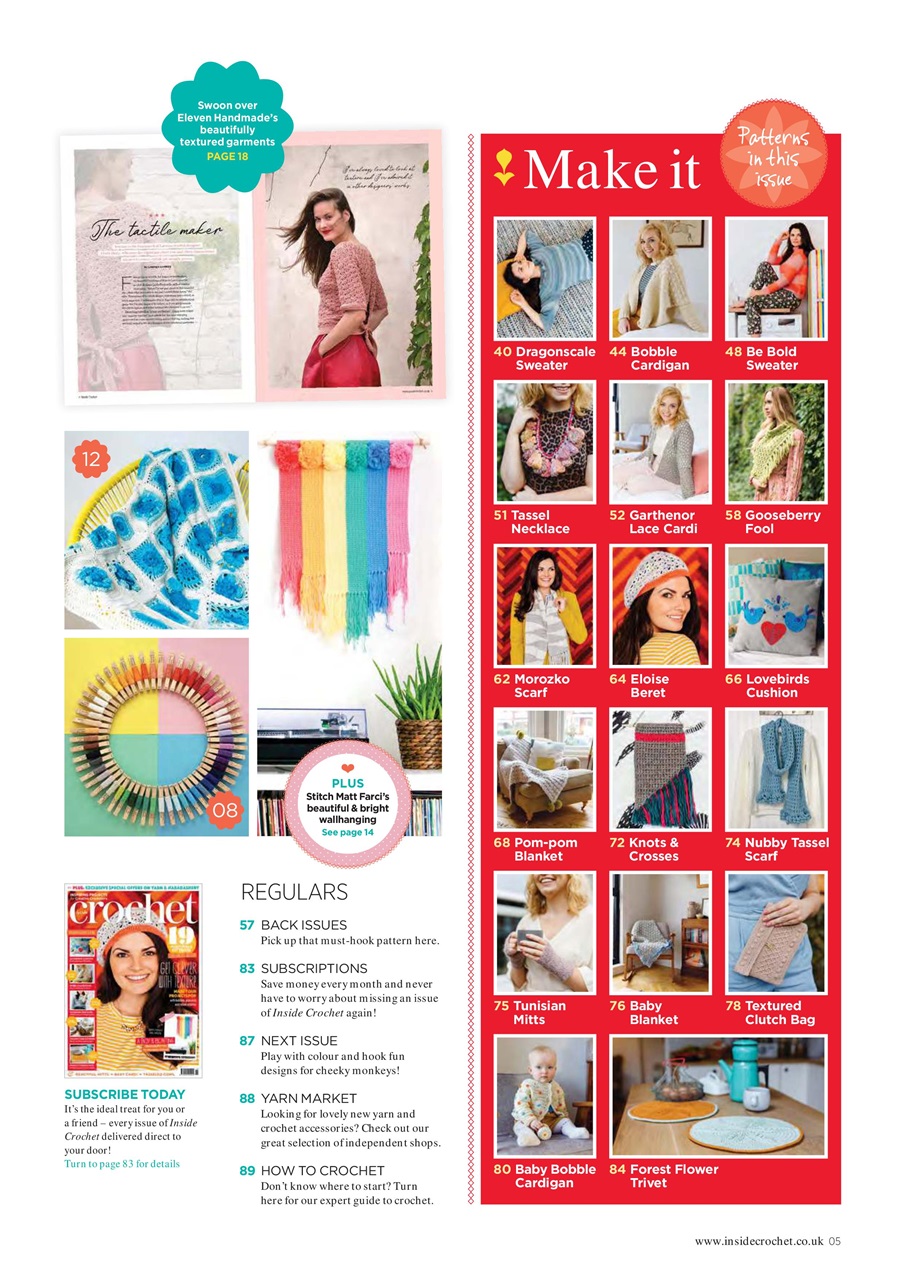 Inside Crochet Preview Pages