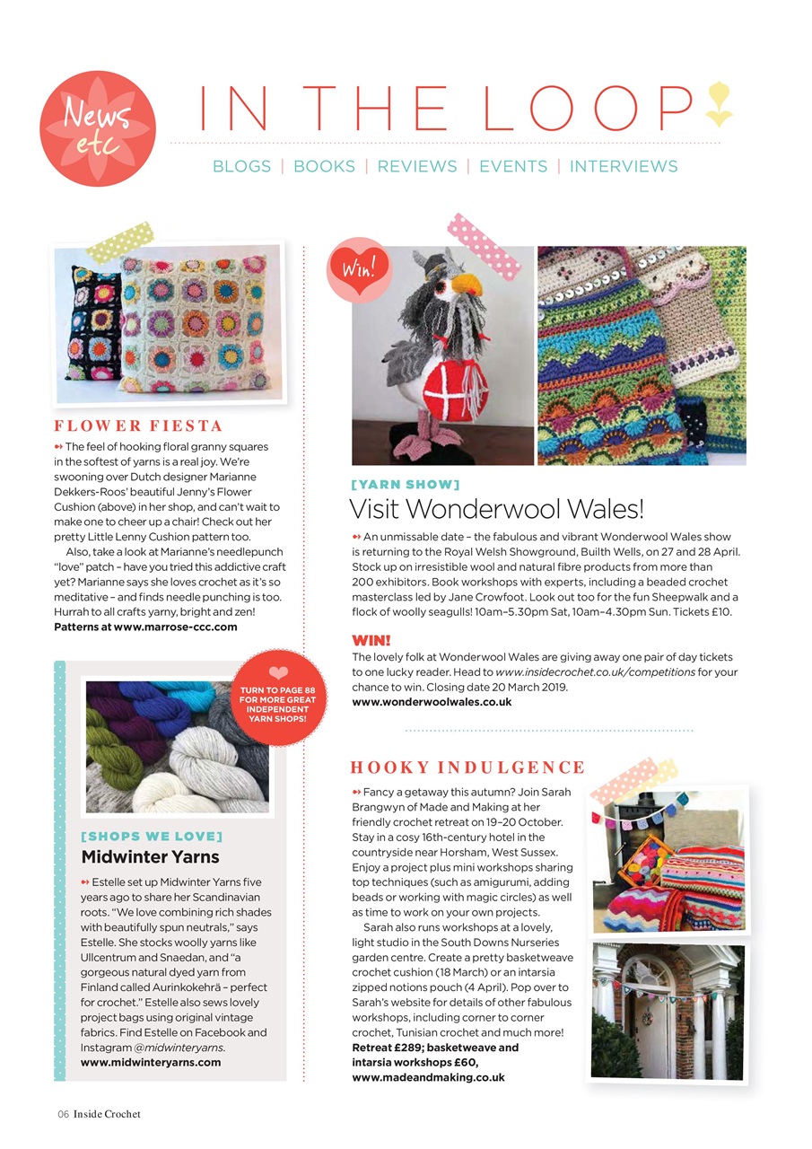 Inside Crochet Preview Pages