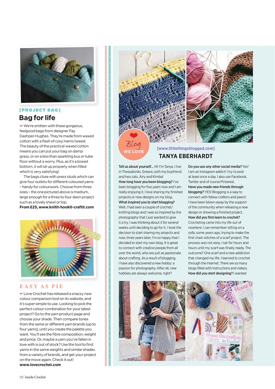 Inside Crochet Preview Pages