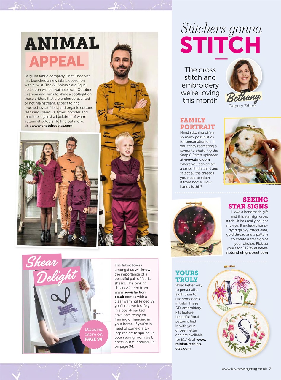 Love Sewing Preview Pages