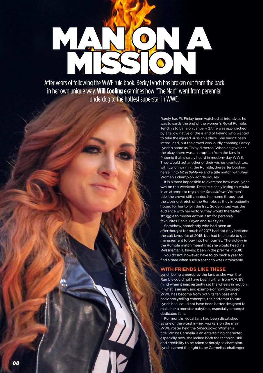 Wrestletalk Magazine Preview Pages