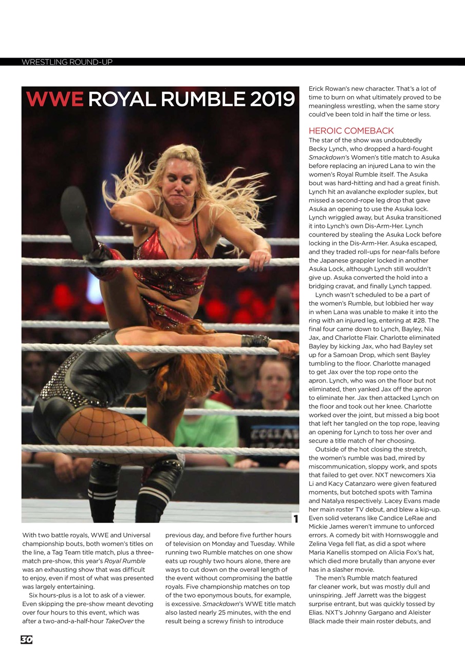 Wrestletalk Magazine Preview Pages