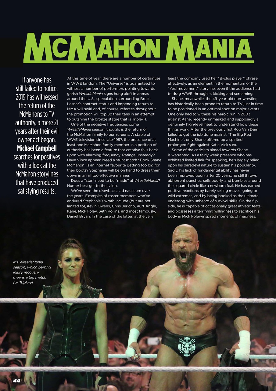 Wrestletalk Magazine Preview Pages