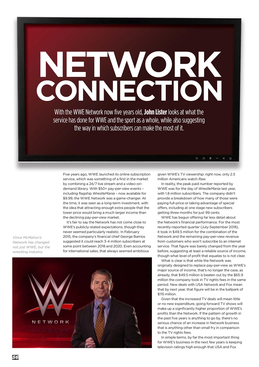 Wrestletalk Magazine Preview Pages