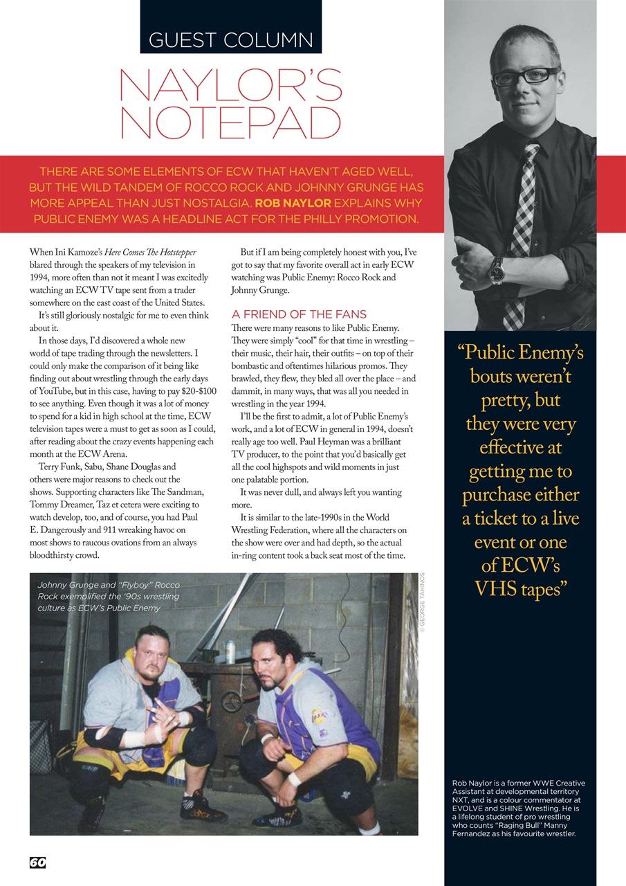 Wrestletalk Magazine Preview Pages