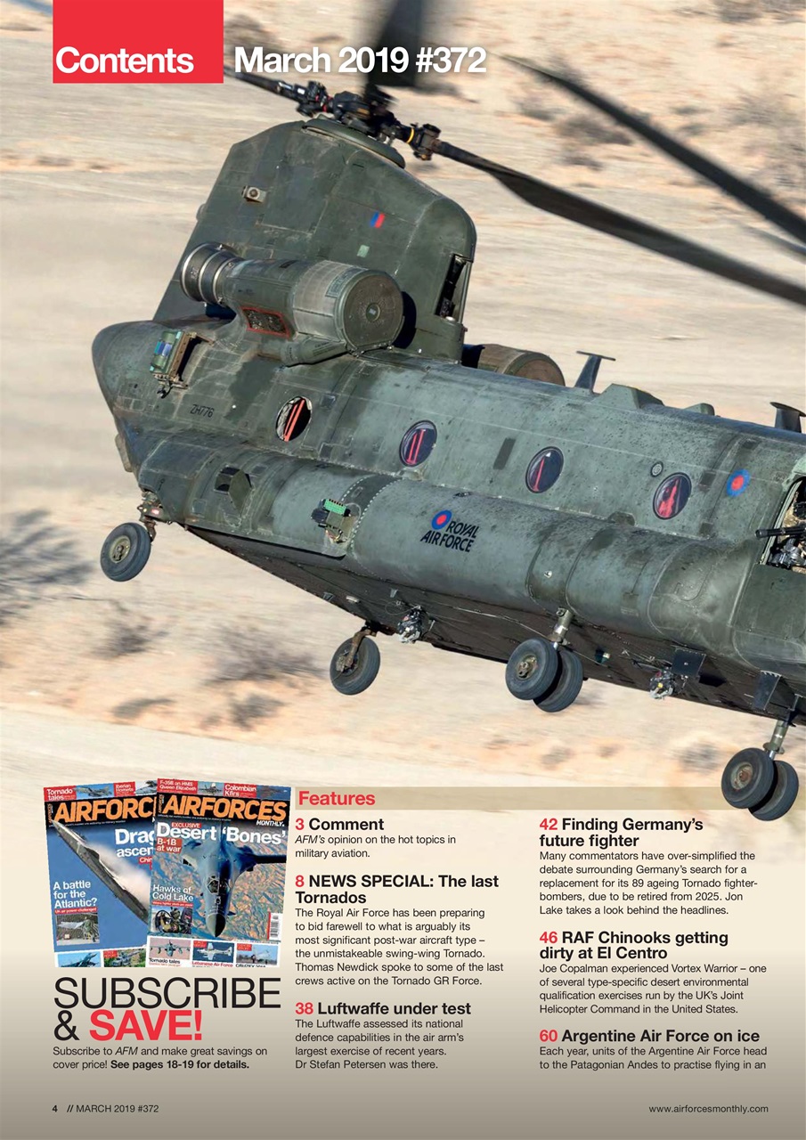 AirForces Monthly Preview Pages