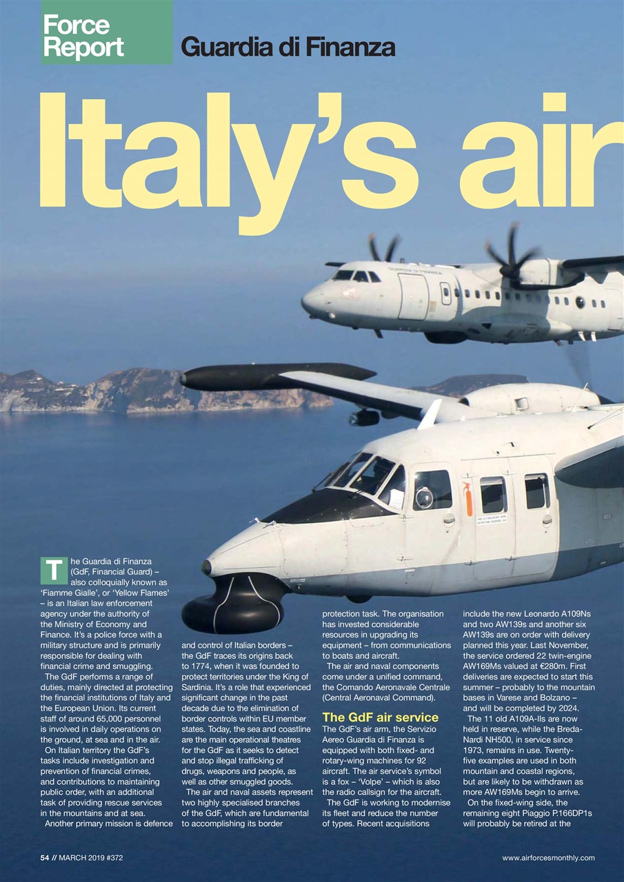 AirForces Monthly Preview Pages