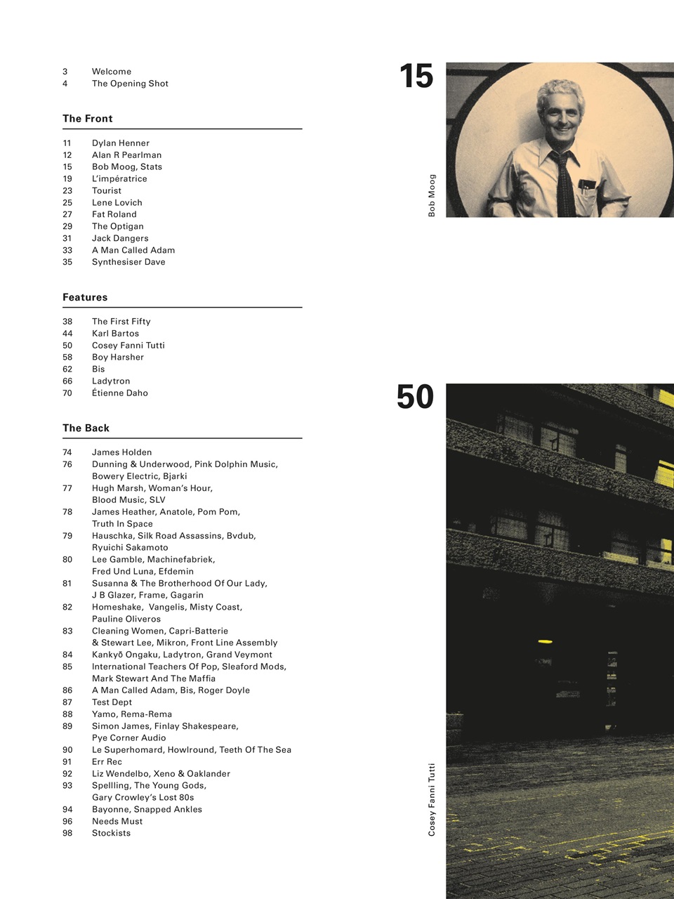 Electronic Sound Preview Pages