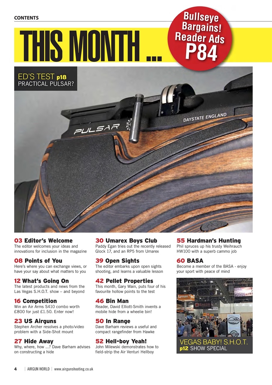 Airgun World Preview Pages