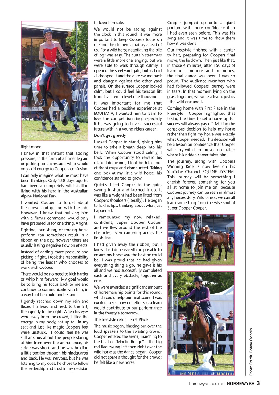 HorseWyse Magazine Preview Pages