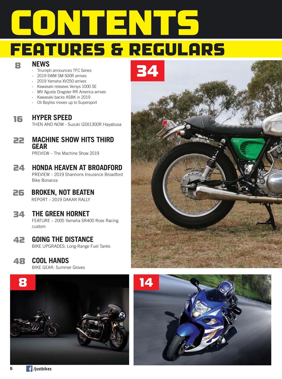 JUST BIKES Preview Pages