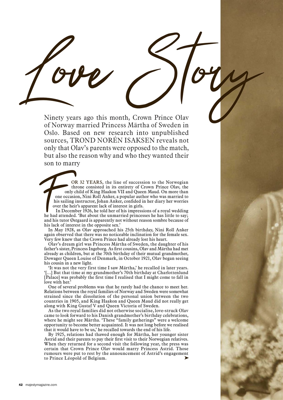 Majesty Magazine Preview Pages