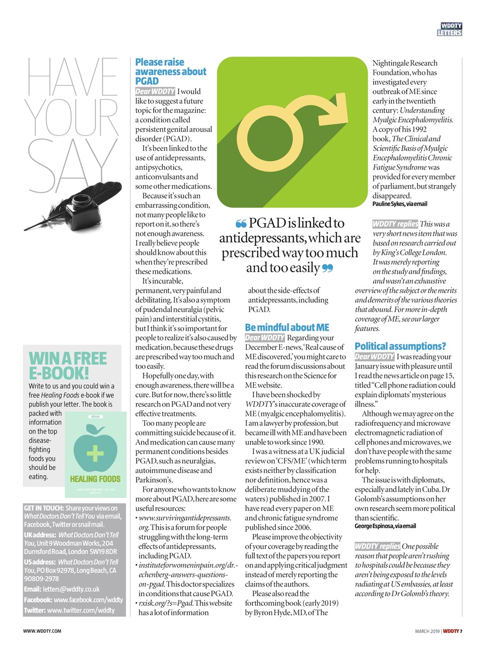 What Doctors Don't Tell You Preview Pages