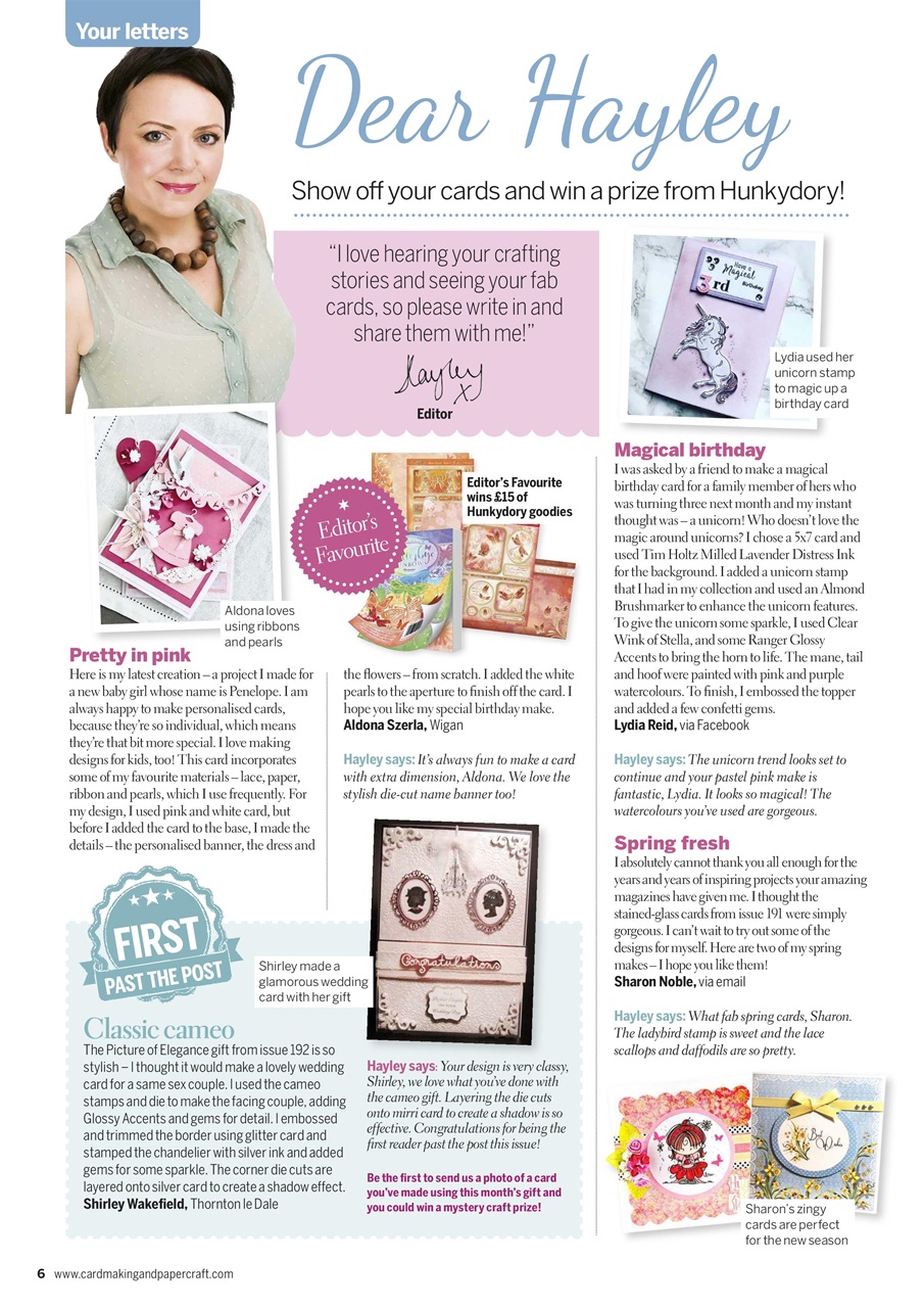Cardmaking & Papercraft Preview Pages