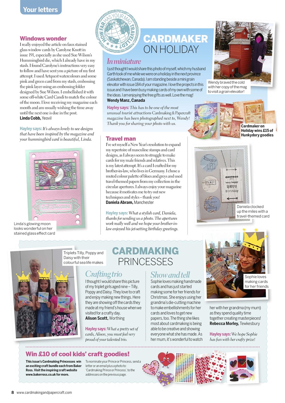 Cardmaking & Papercraft Preview Pages