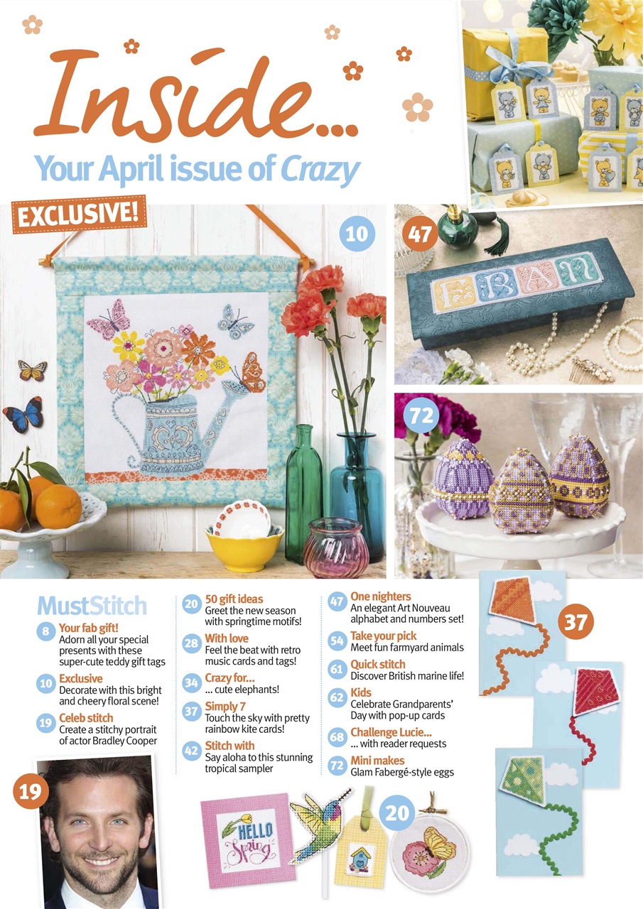 Cross Stitch Crazy Preview Pages