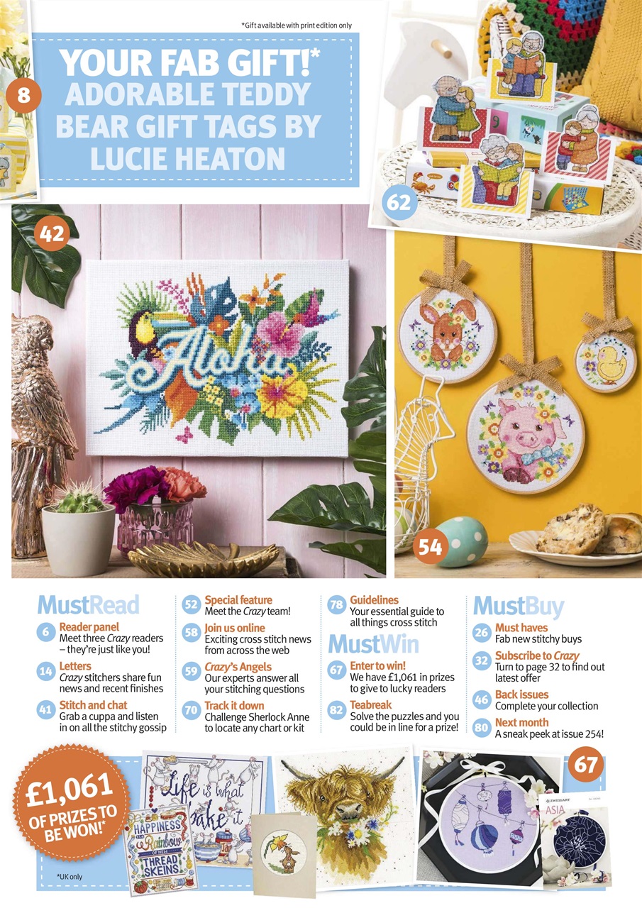 Cross Stitch Crazy Preview Pages