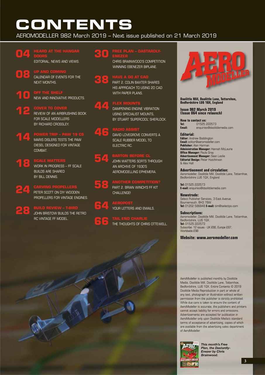 AeroModeller Preview Pages