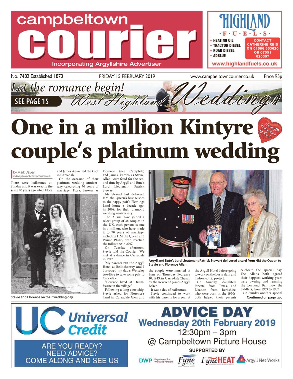 Campbeltown Courier Preview Pages
