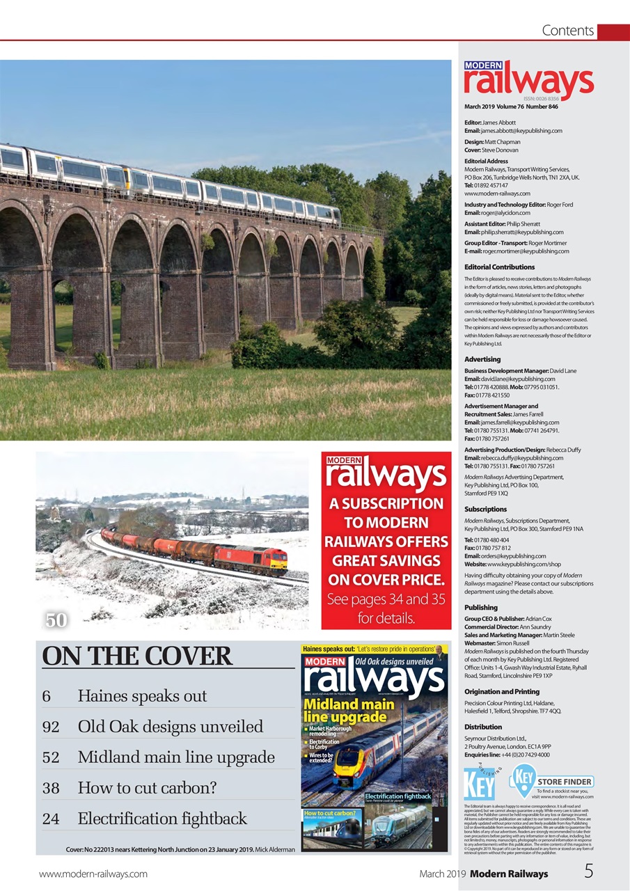 Modern Railways Preview Pages