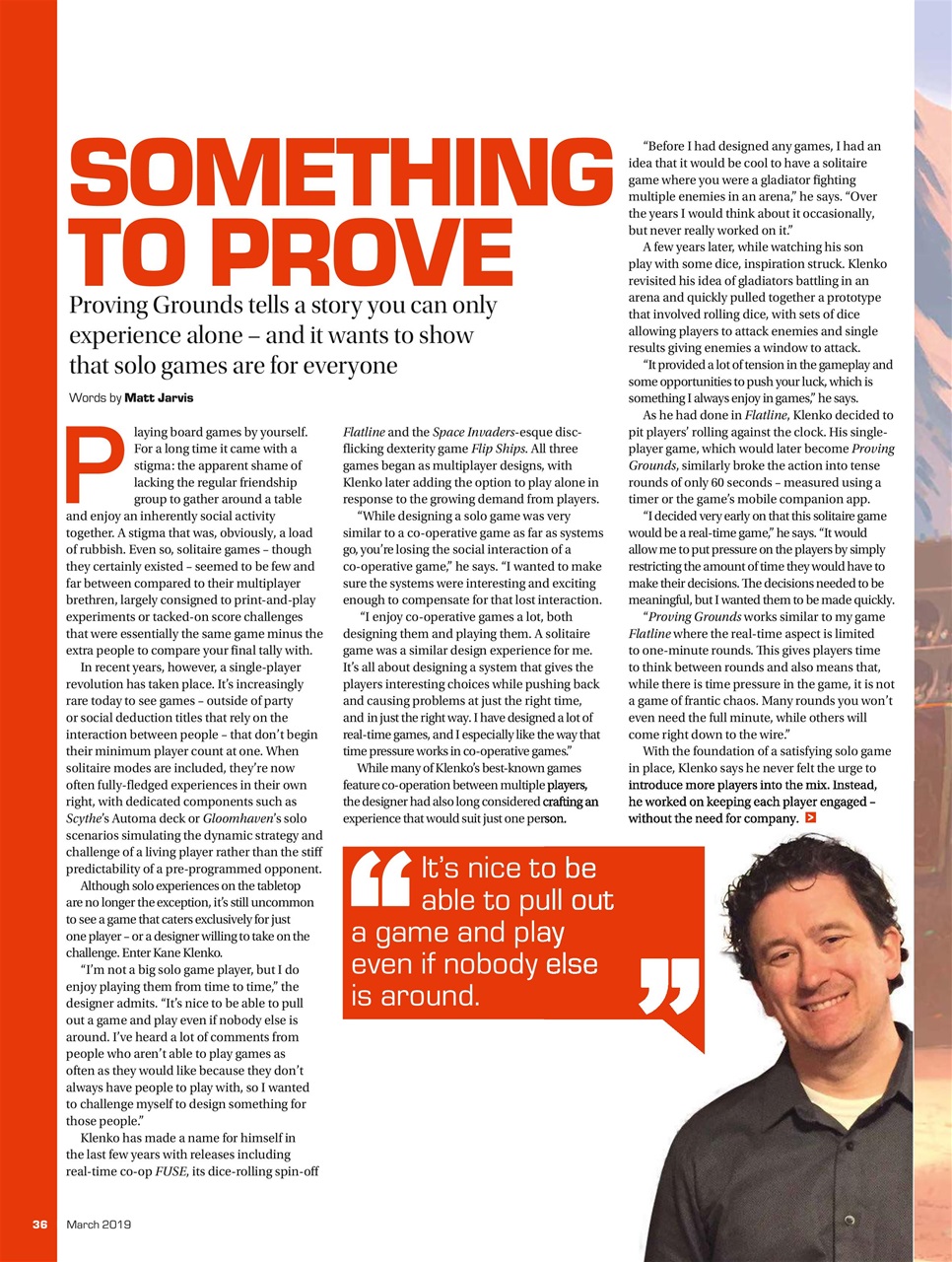 Tabletop Gaming Preview Pages