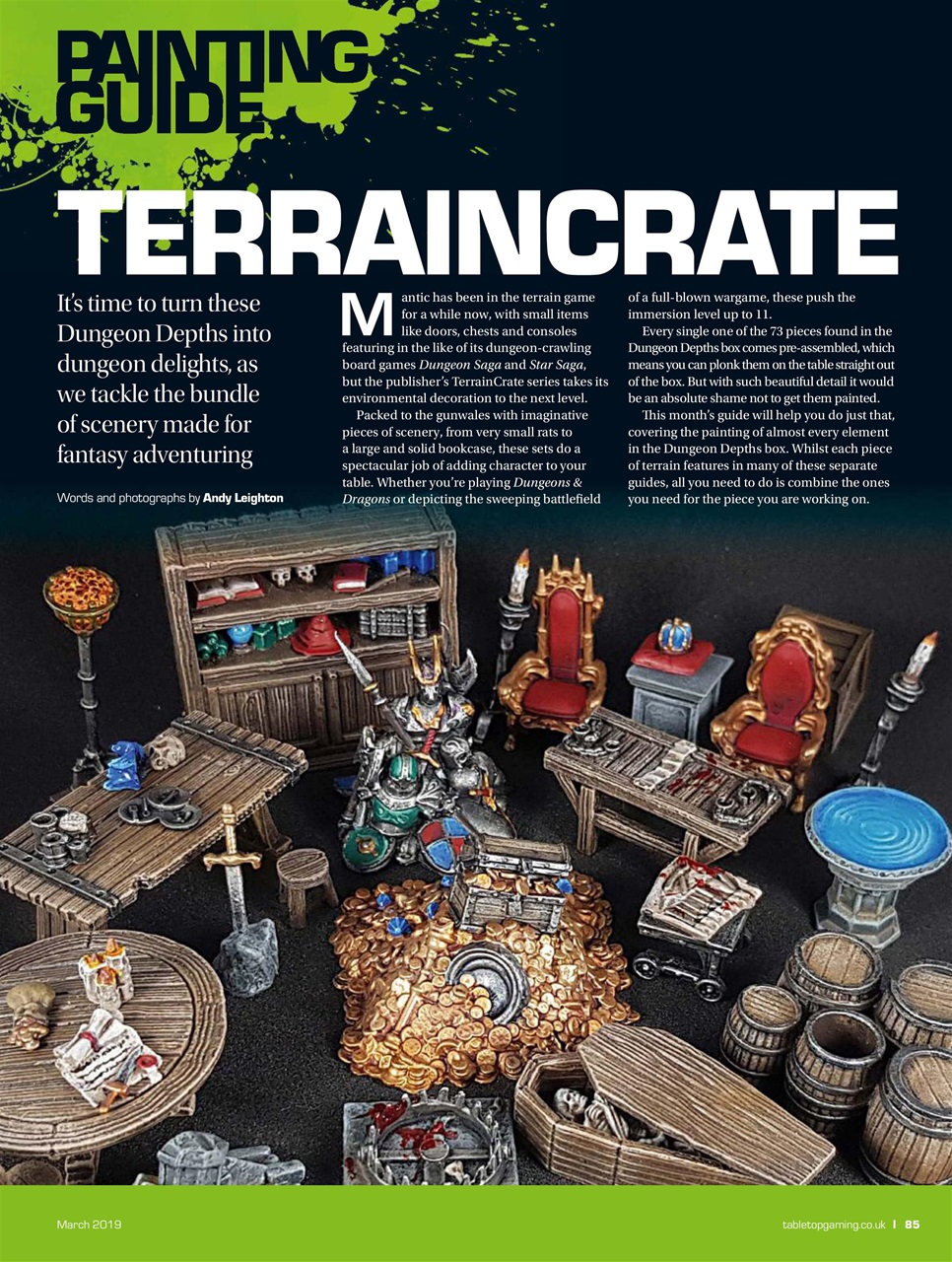 Tabletop Gaming Preview Pages
