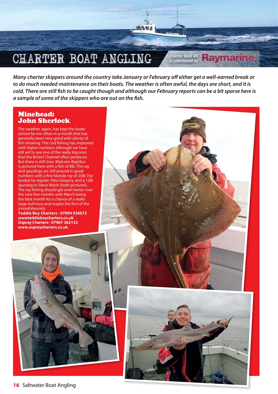 Saltwater Boat Angling Preview Pages