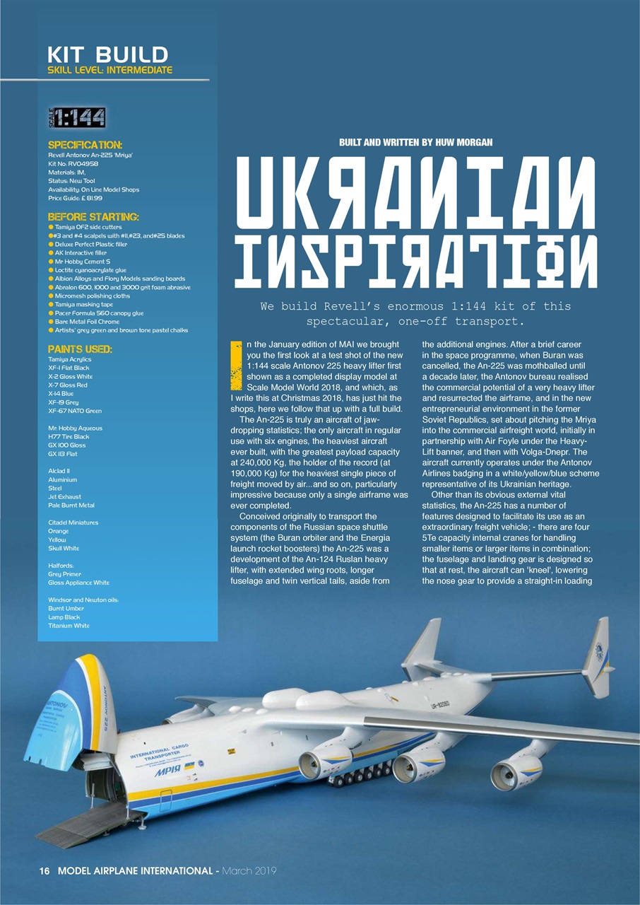 Model Airplane International Preview Pages