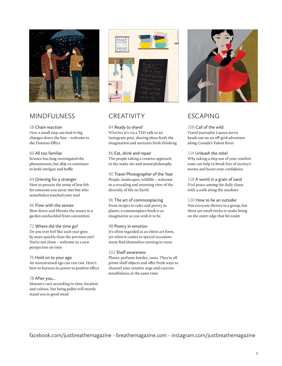 Breathe Preview Pages