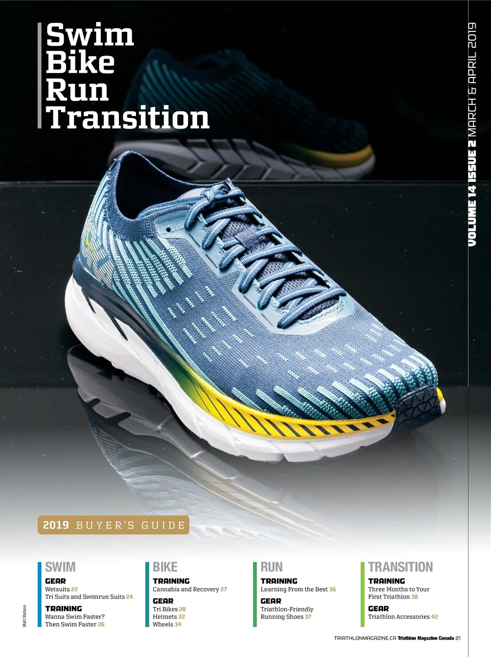 Triathlon Magazine Canada Preview Pages
