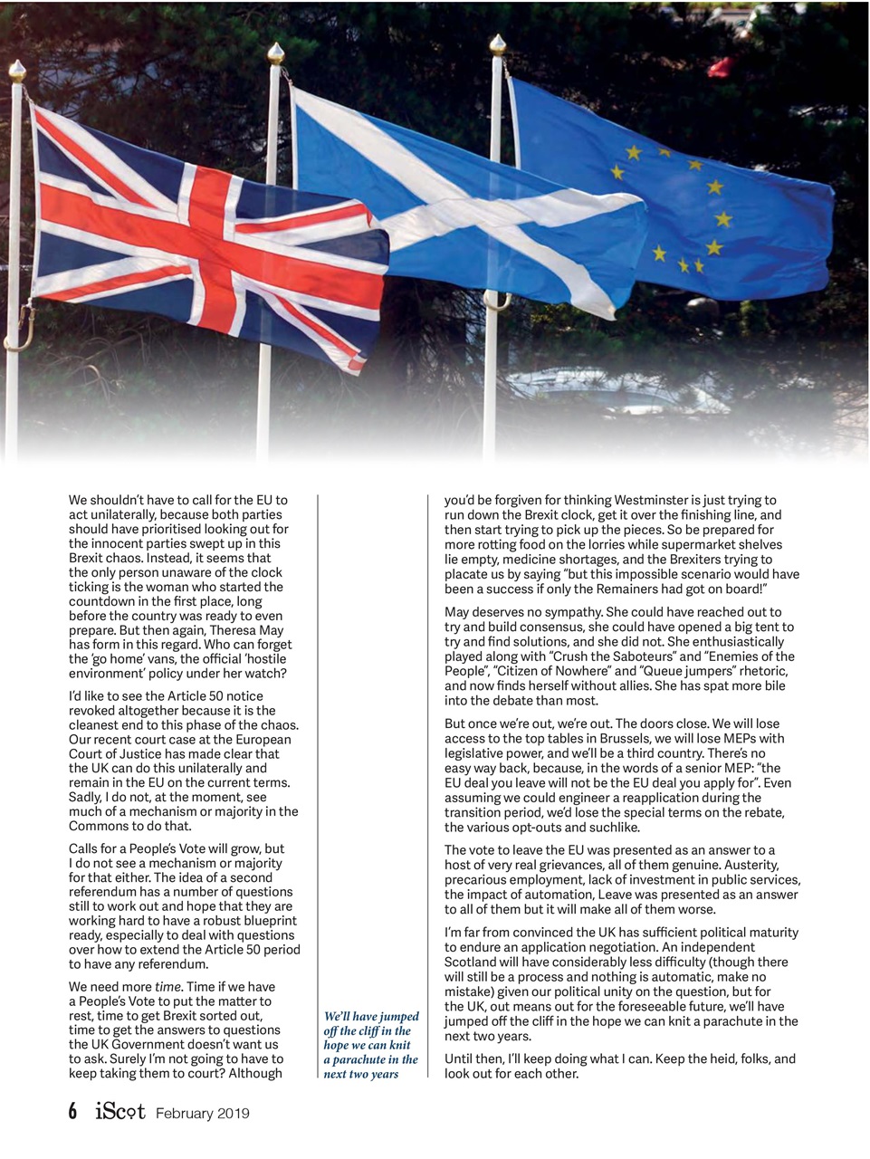 iScot Magazine Preview Pages