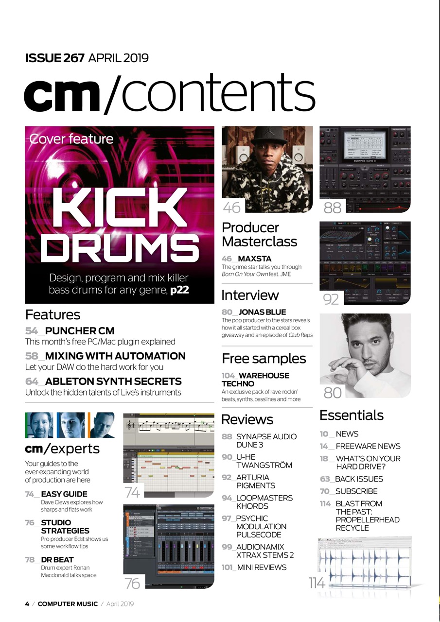 Computer Music Preview Pages