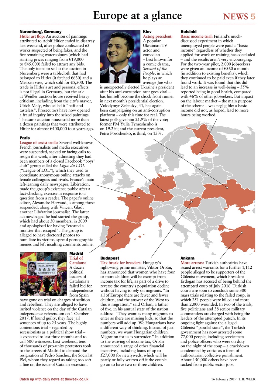 The Week Preview Pages