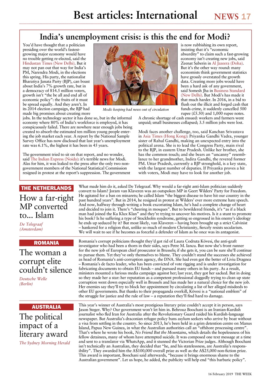 The Week Preview Pages